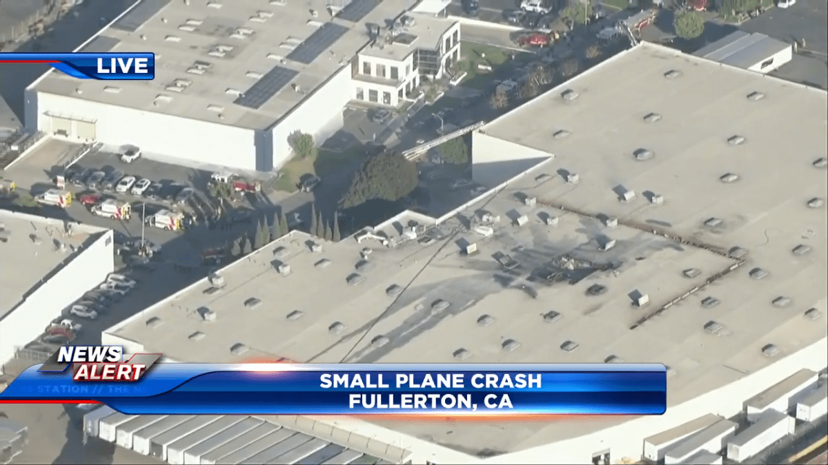 Plane crash california